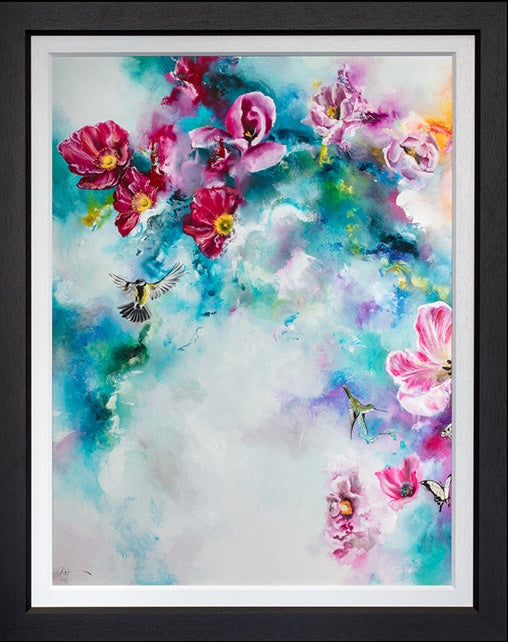 Katy Jade Dobson - 'Spring Blossoms I' - The Alchemy Collection - Framed Original