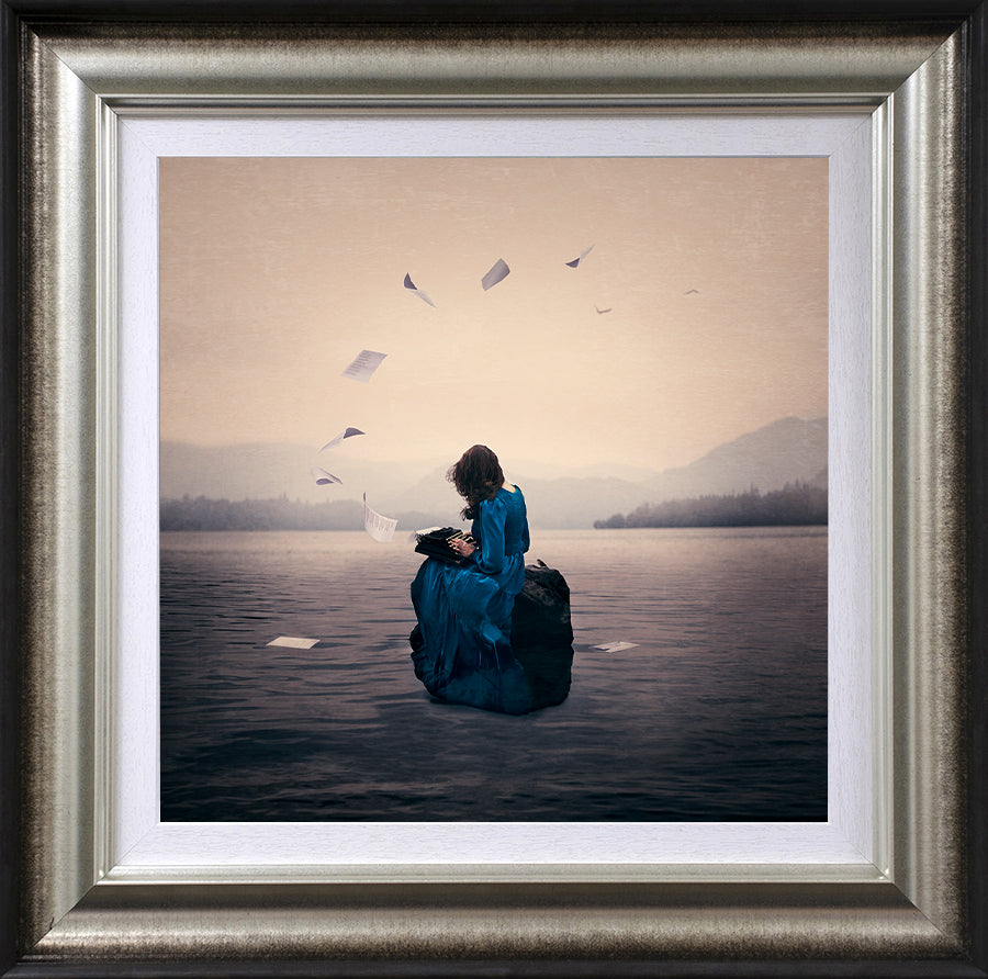 Michelle Mackie - 'To The Lake, With Love' - Framed Limited Edition Art