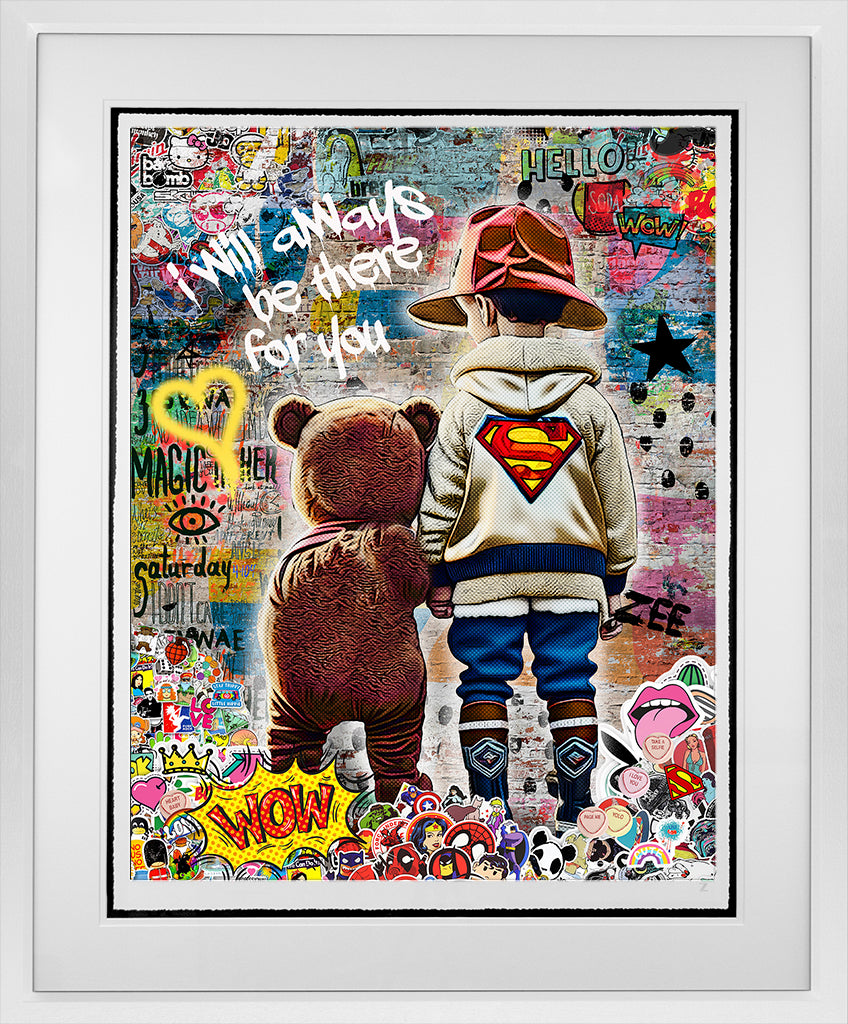 Zee - 'I Will Always be There For You' - Framed Limited Edition Art