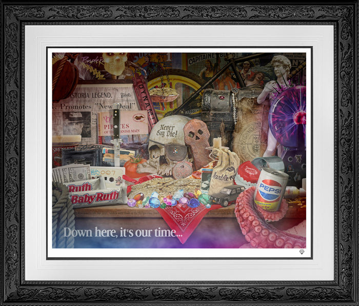 JJ Adams - 'It's Our Time Down Here - Goonies' - Framed Limited Edition