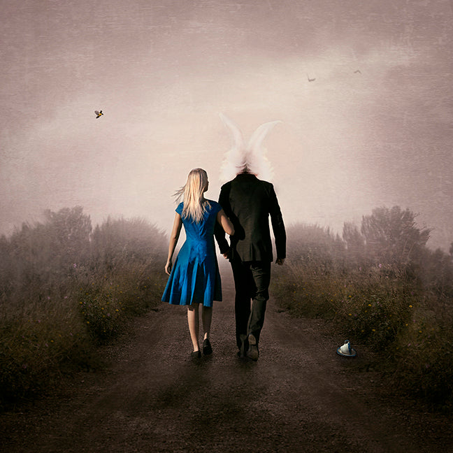 Michelle Mackie - 'We're All Mad Here...' - Framed Limited Edition Art