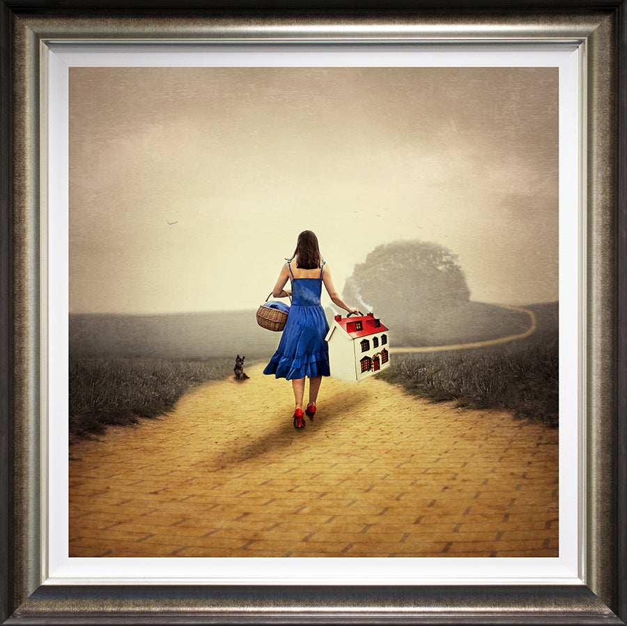 Michelle Mackie - 'There's No Place Like Home' - Framed Limited Edition Art