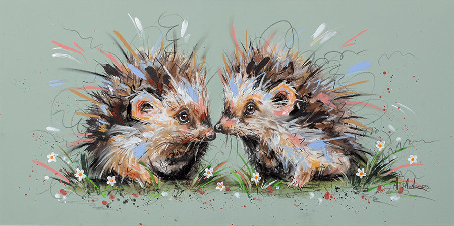 Ashley Saunders -  'Hedging Your Bets' - Framed Original Artwork