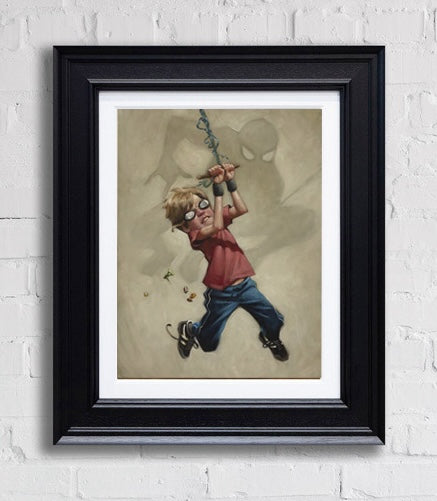 Craig Davison  - 'Does Whatever A Spider Can'- Framed Limited Edition