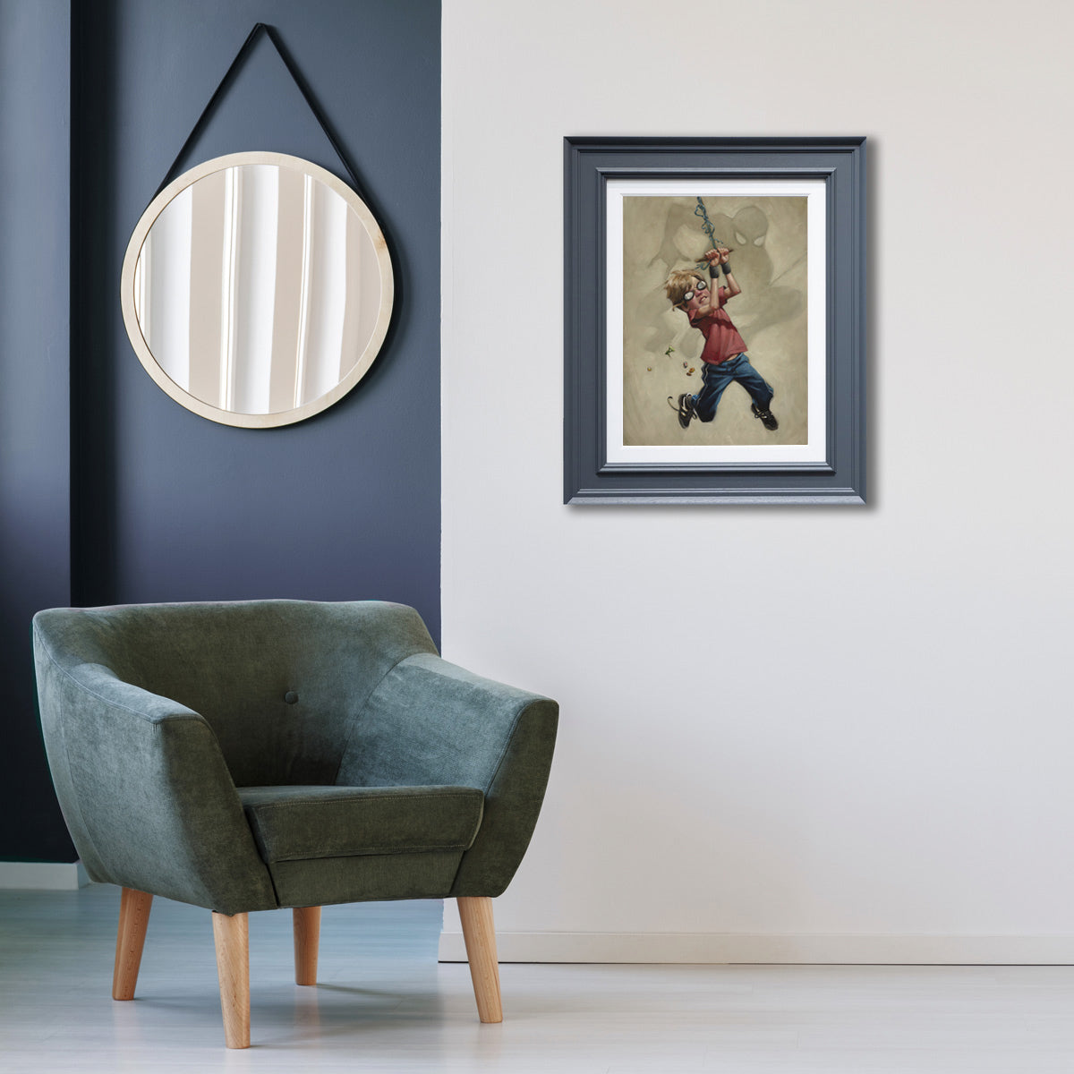 Craig Davison  - 'Does Whatever A Spider Can'- Framed Limited Edition