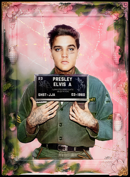 JJ Adams & Ghost - 'Thank You Very Much VI' Collaboration - Framed Original'