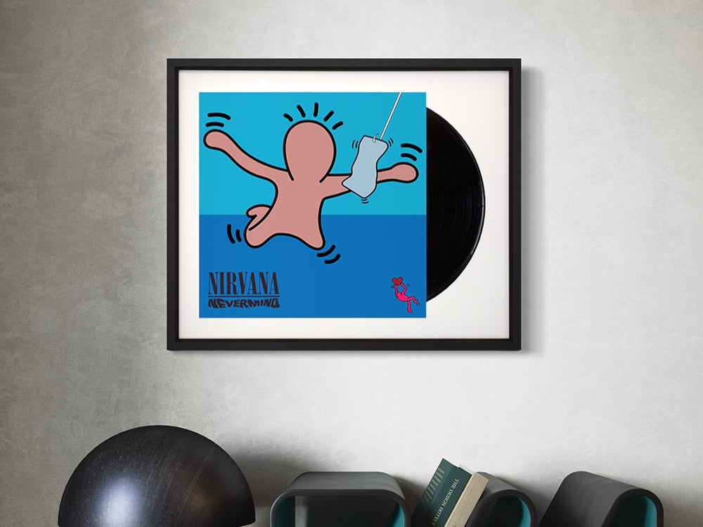 TBOY - 'Nevermind' - Keith Haring Series - Framed Limited Edition - Dave Grohl