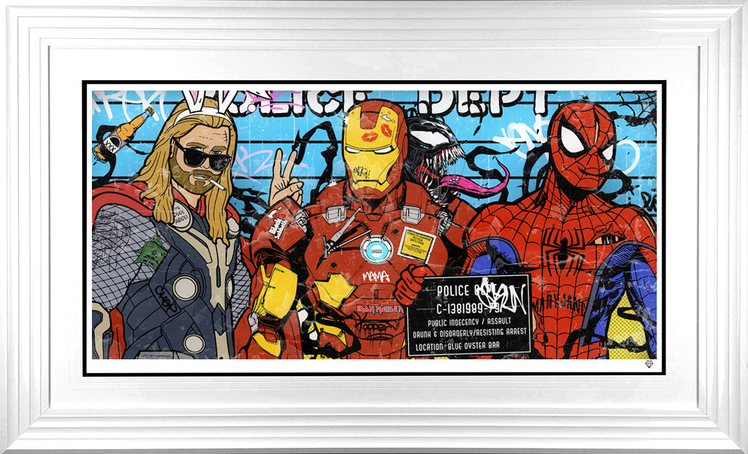 JJ Adams - 'Un-Usual Suspects' - Framed Limited Edition