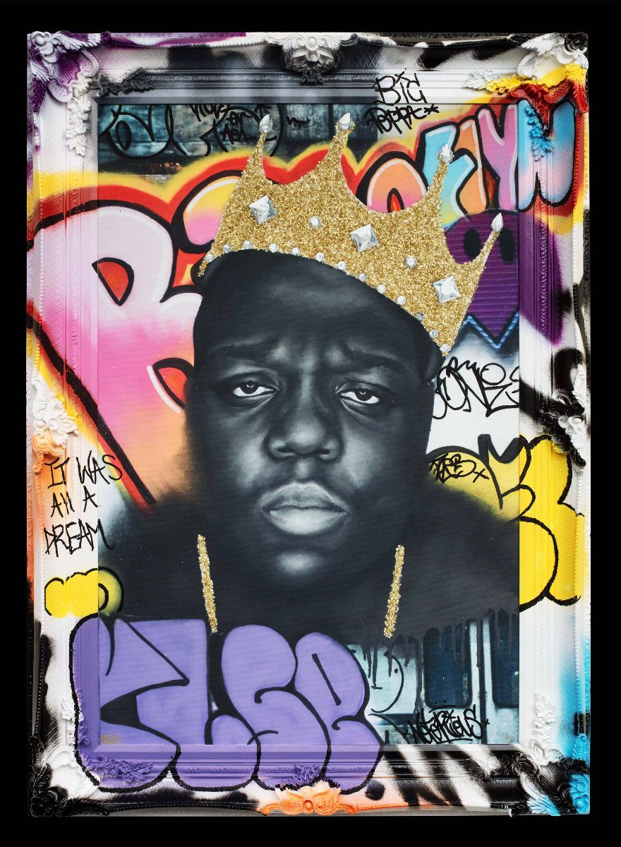 Ghost - 'It Was All A Dream' - Framed Original Artwork