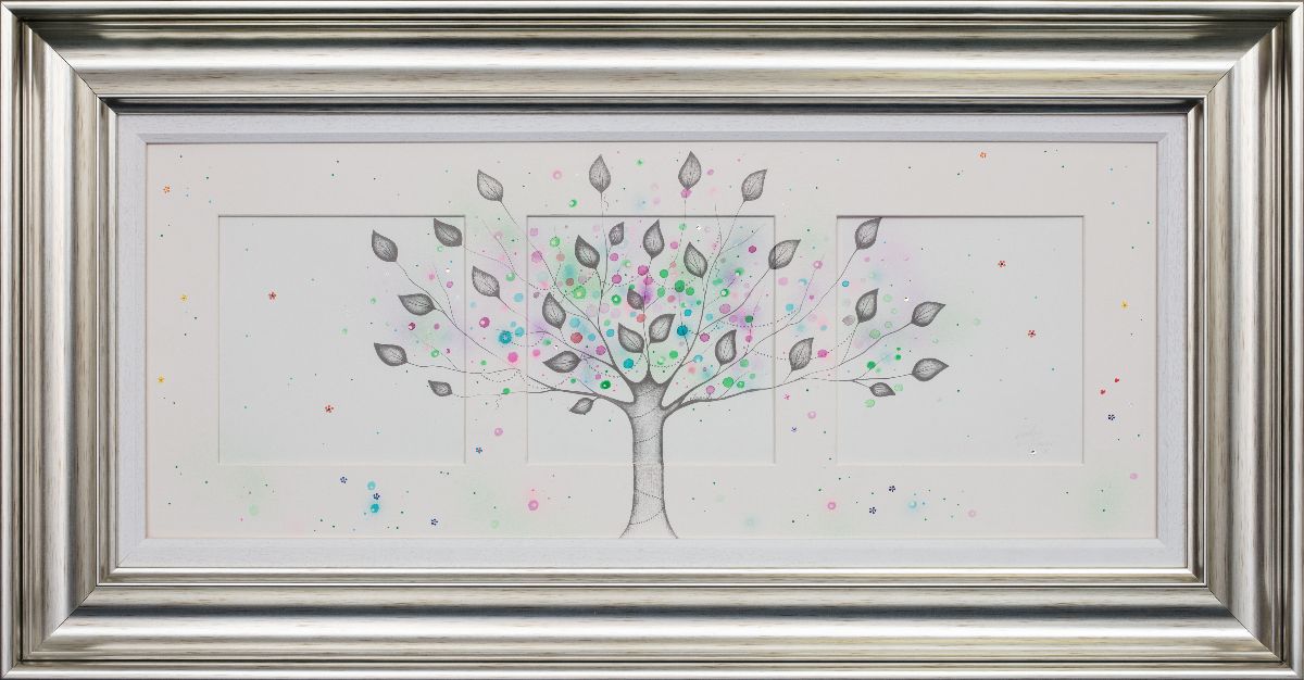 Kealey Farmer - 'Flourish - Sketch' - Framed Original Sketch