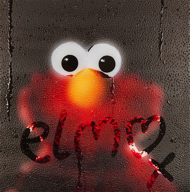 TBOY - 'Elmo' - Original Artwork / Green Edition - "Reflection Series"