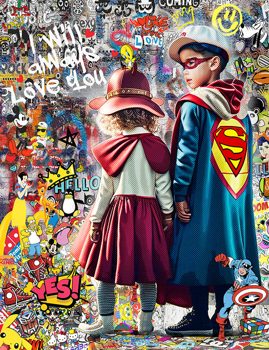 Zee - 'I Will Always Love You' - Framed Original