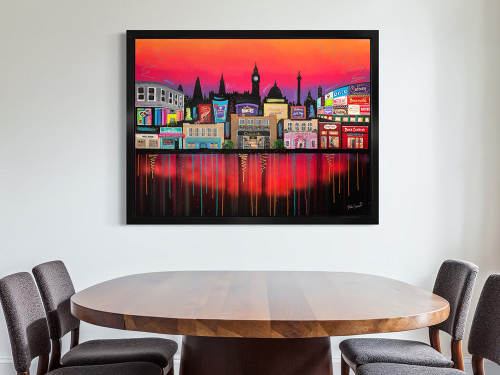 Julie Connor - 'Sweet Symphony' - Framed Original Artwork