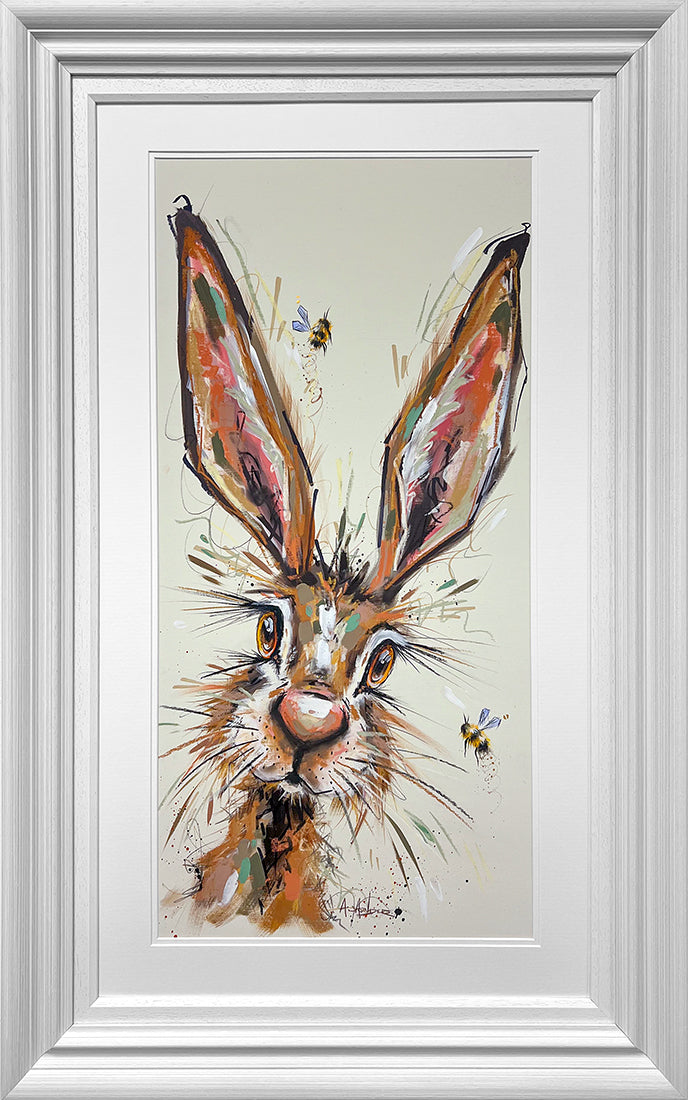 Ashley Saunders -  'Wild At Heart' - Framed Original Artwork