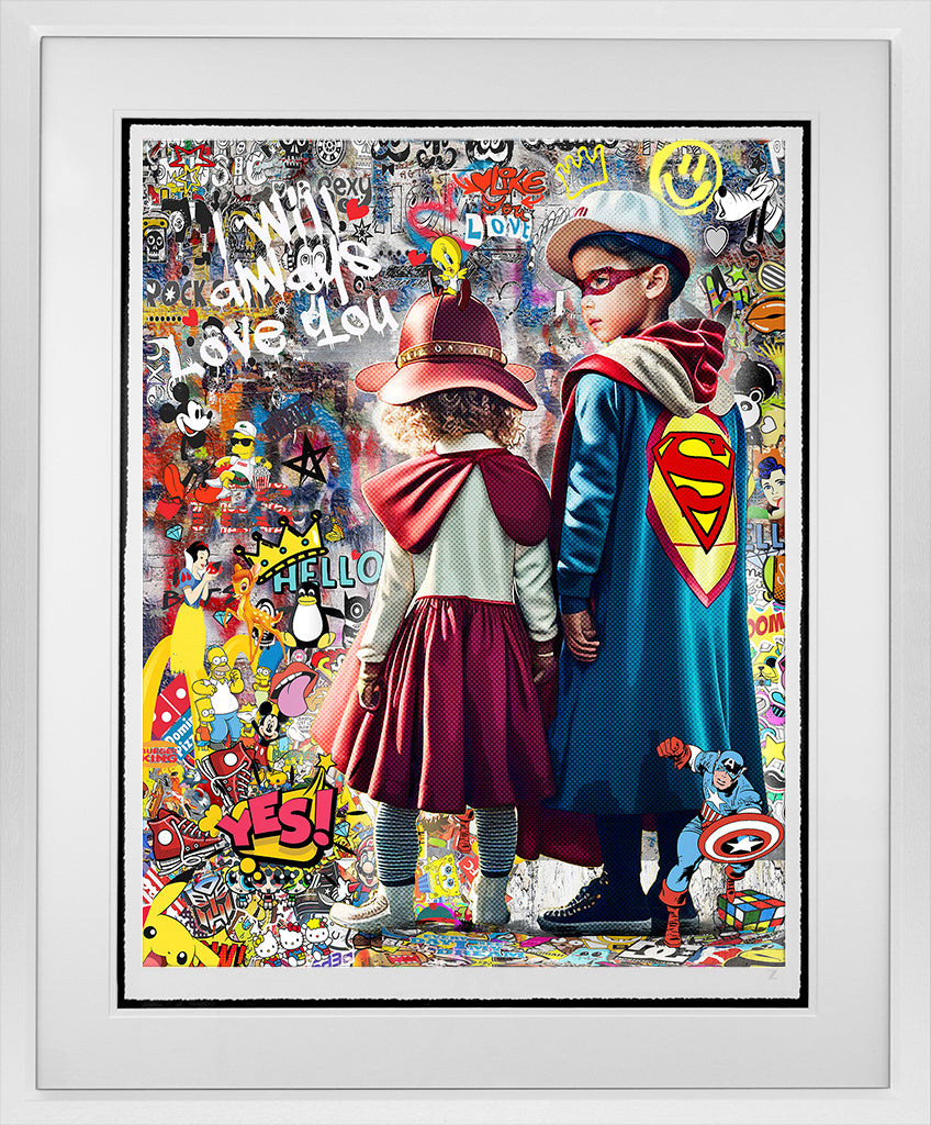 Zee - 'I Will Always Love You' - Framed Limited Edition Art