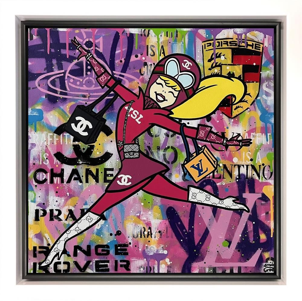 Emily Crook - 'Winner Winner' - Framed Original Art