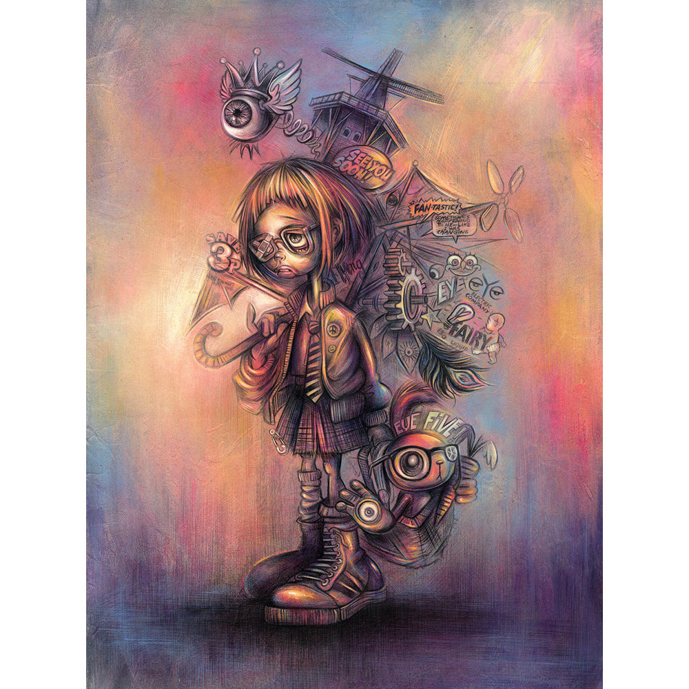 Craig Everett  - 'Eye Flyer'- Framed Limited Edition