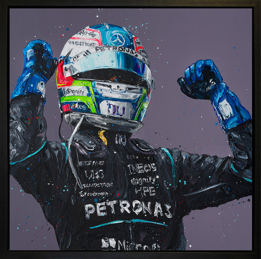 Paul Oz - 'Antonelli First Win' - Wall Of Champions - Mini-Square Edition