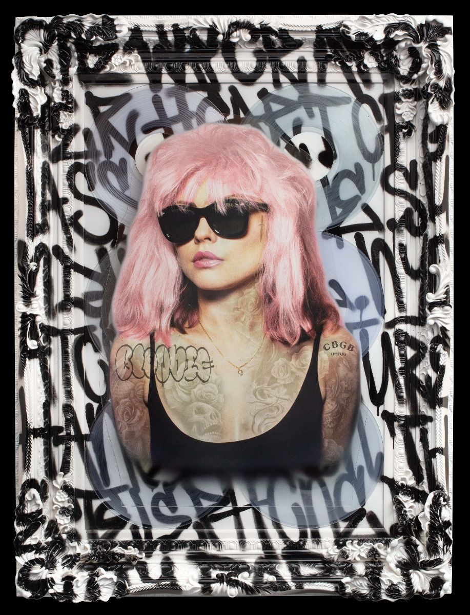 Ghost- 'Parallel Lines' - Framed Original Artwork