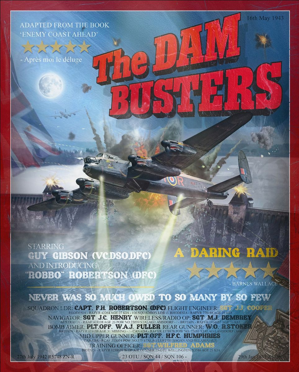 JJ Adams - 'Enemy Coast Ahead' - Framed Original Artwork