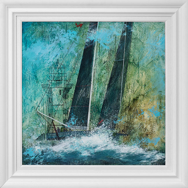 Dale Bowen -  'Undaunted By The Sea I ' - Framed Original Art
