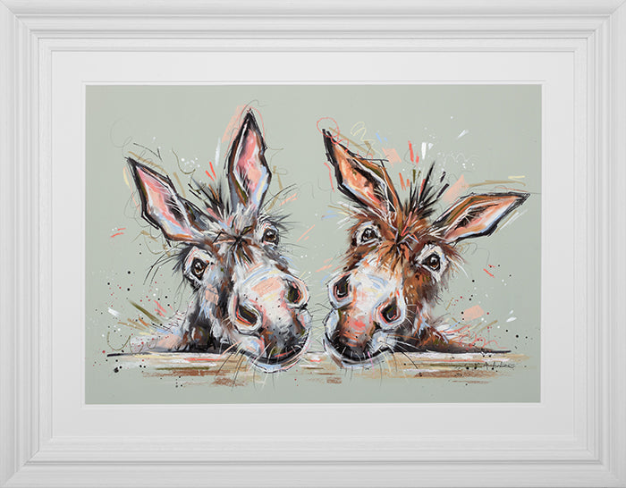 Ashley Saunders -  'Two Of A Kind' - Framed Original Artwork