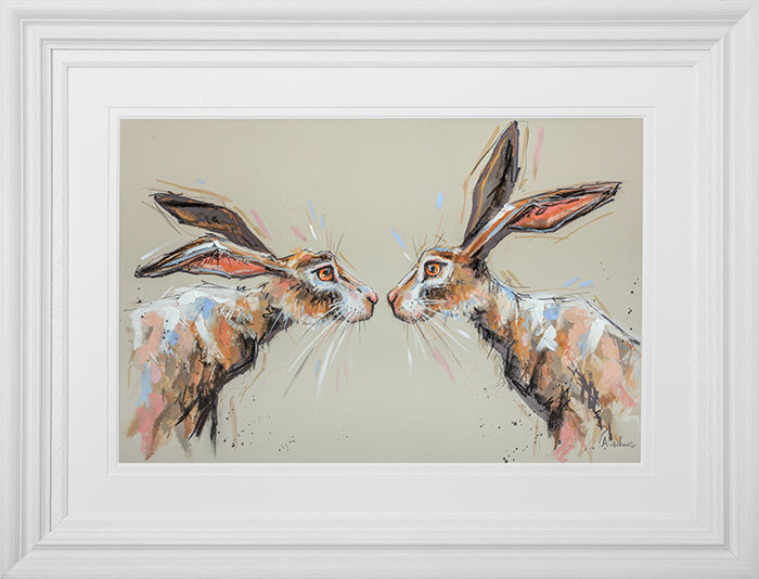 Ashley Saunders -  'Me & You' - Framed Original Art