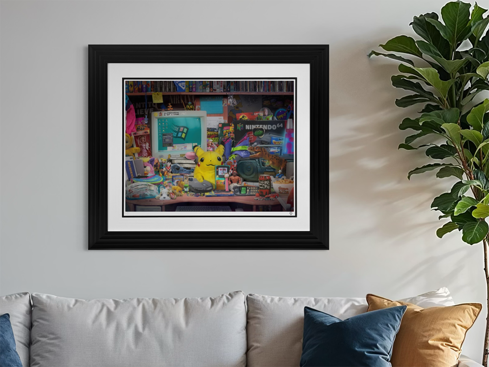 JJ Adams - 'Take Me Back To The 90's' - Framed Limited Edition