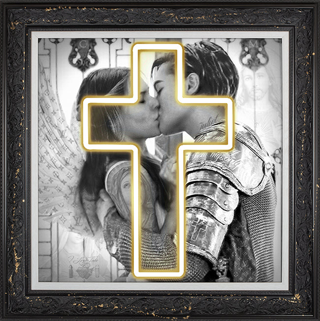 JJ Adams - 'Romeo' -  Glass Embellished Metallic Special Gold Edition