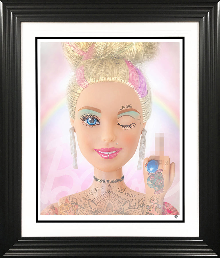 JJ Adams - 'We Girl's Can Do Anything' - Framed Limited Edition
