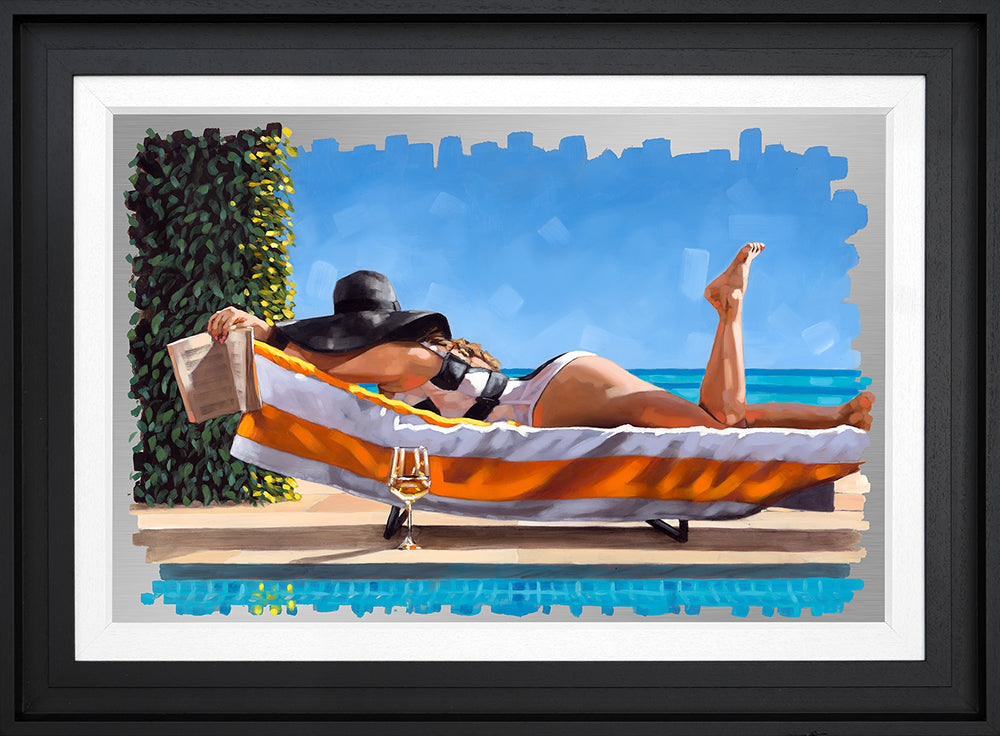 Richard Blunt - 'Two Weeks With Pay' - Framed Original