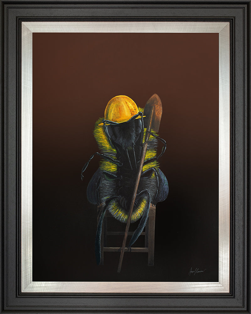 Angus Gardner - 'Come The Revolution' - Framed Original Artwork