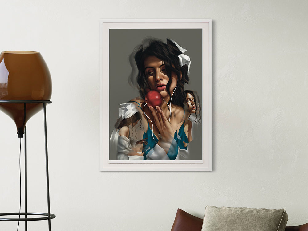 Wolf Blazar - 'An Apple A Day'-  3D Framed Exclusive Editions