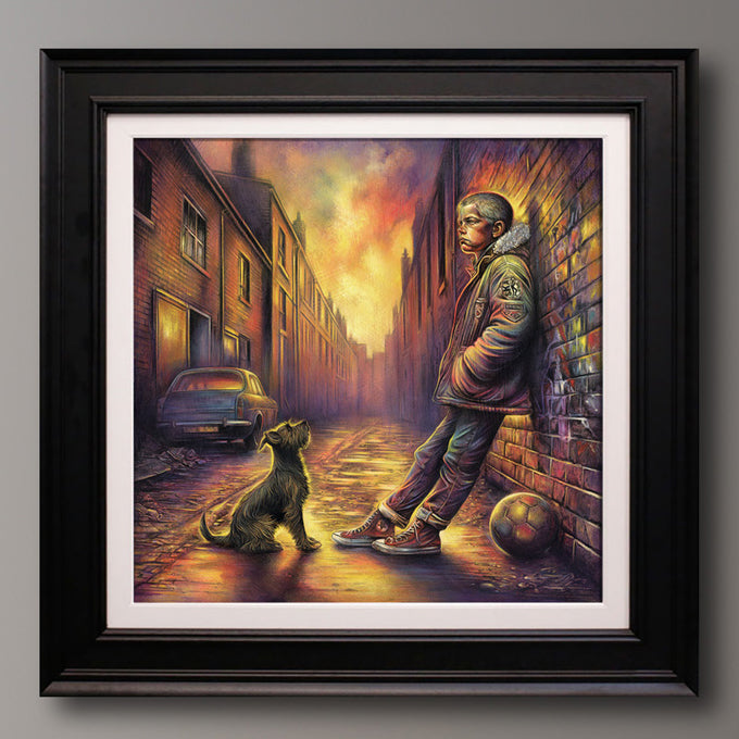 Craig Everett  - 'A Dog's Life'- Framed Original