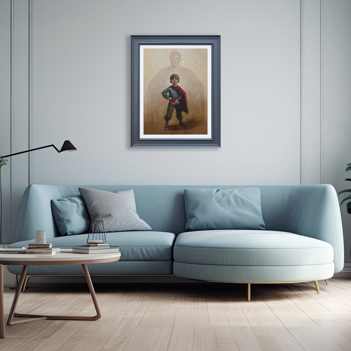 Craig Davison  - 'Lad Of Steel'- Framed Original Artwork