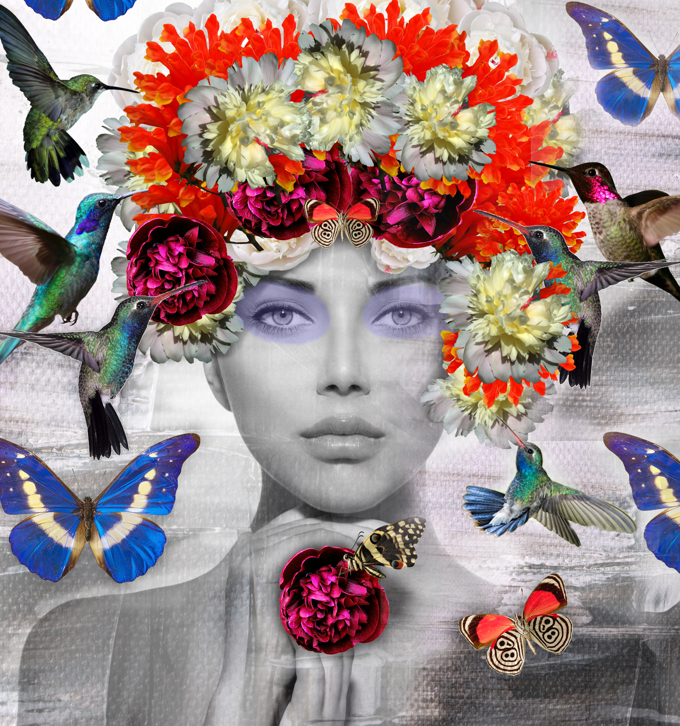 Chloe Rox - 'Hummingbirds' - Limited Edition Print
