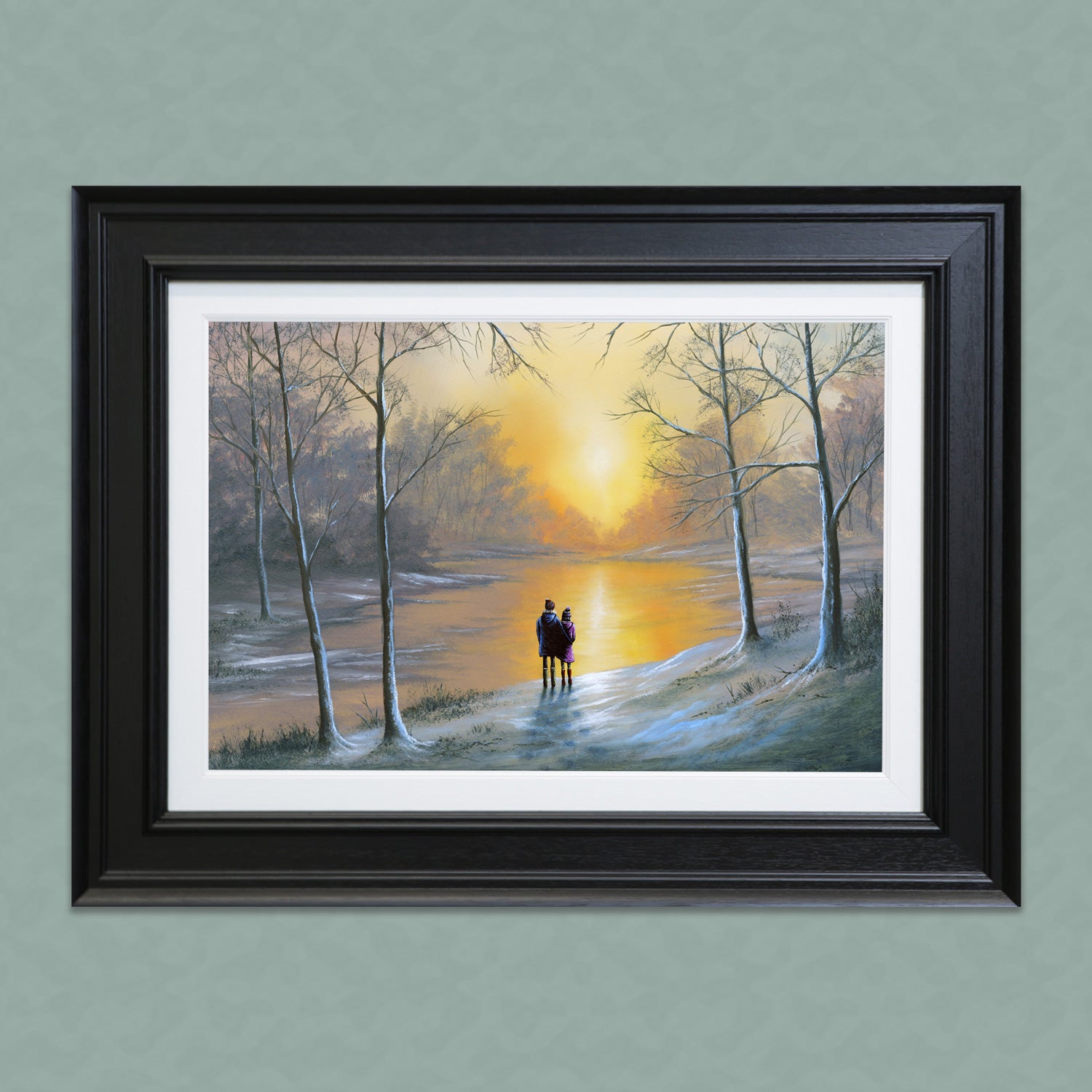 Danny Abrahams - 'Winter's Reflection' - Framed Limited Edition