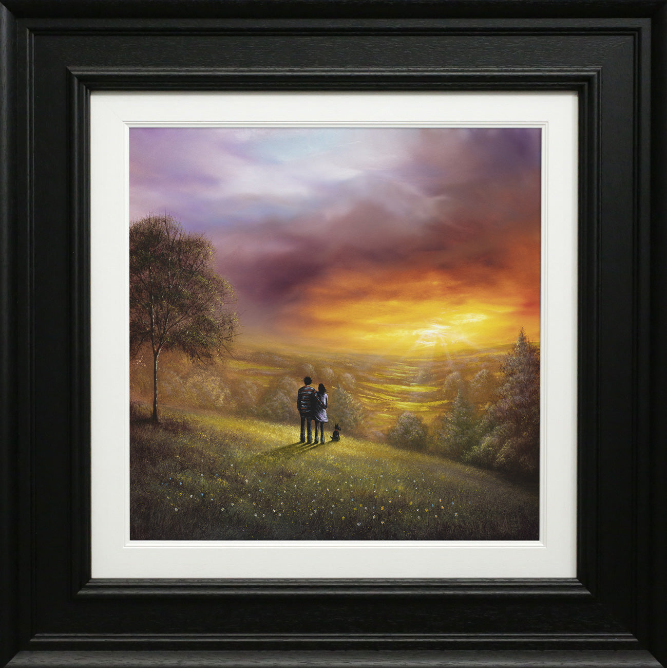 Danny Abrahams - 'Life's Golden Moments’  - Framed Original Art