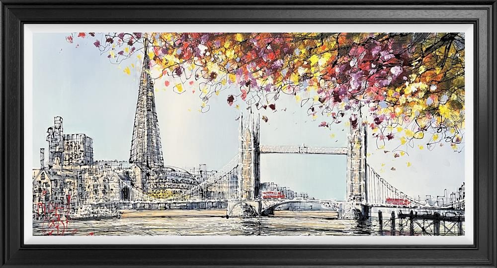 Nigel Cooke - 'City Serenity' - Framed Limited Edition Canvas