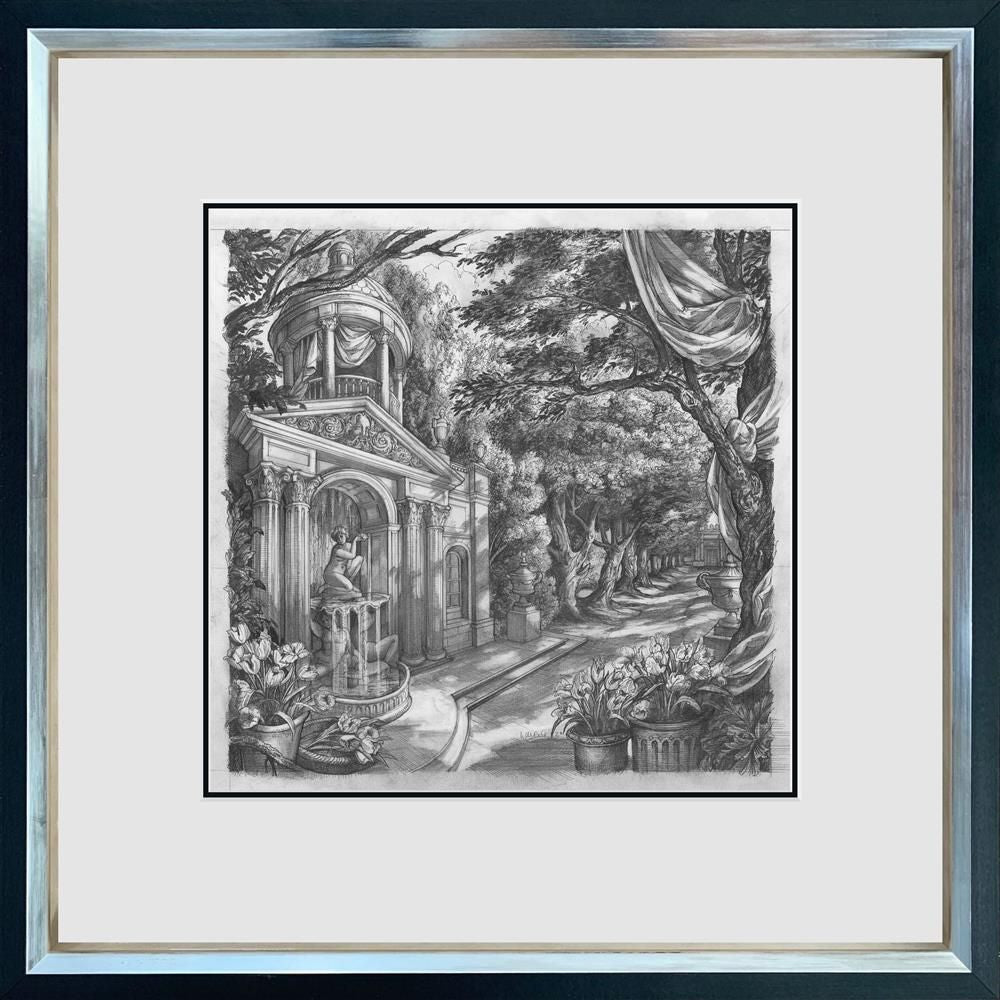 Laurence Llewelyn-Bowen - 'Mortal Toile Temple' -  Framed Limited Edition