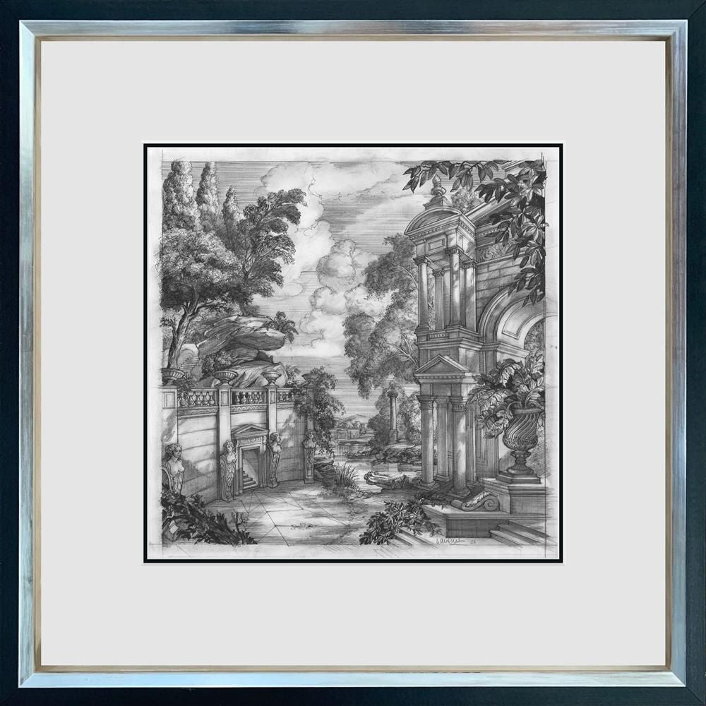 Laurence Llewelyn-Bowen - 'Mortal Toile Arch' -  Framed Limited Edition