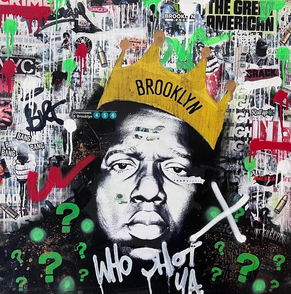 Add Subtract - 'Who Shot Ya?' - Framed Limited Edition