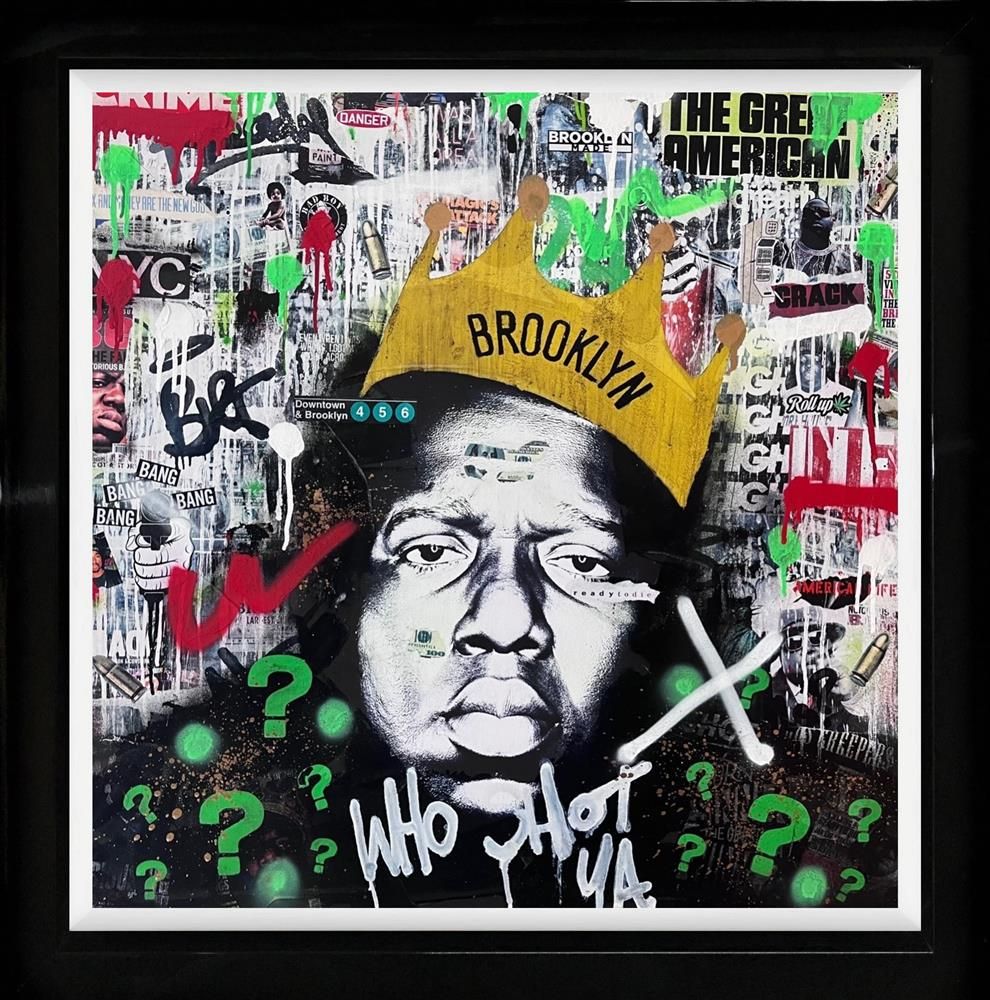 Add Subtract - 'Who Shot Ya?' - Framed Limited Edition