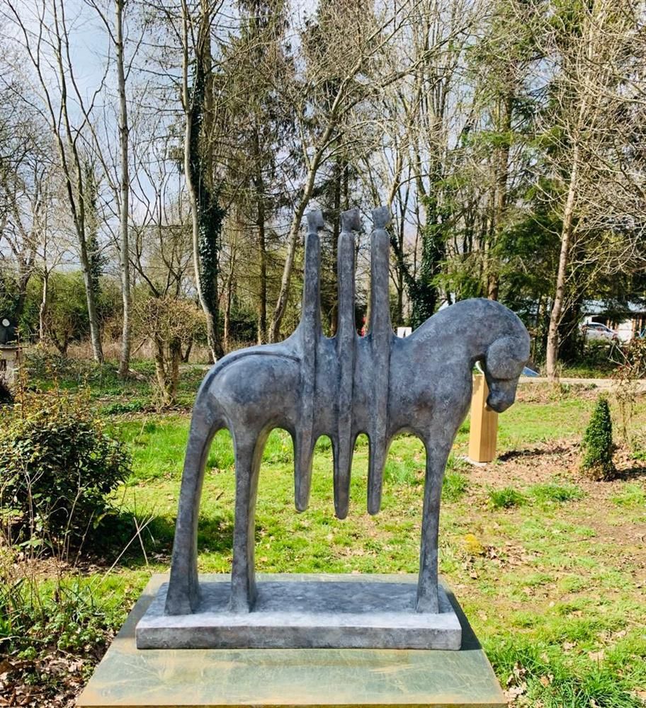 Marie Ackers - 'Three Riders'  - Limited Edition Sculpture