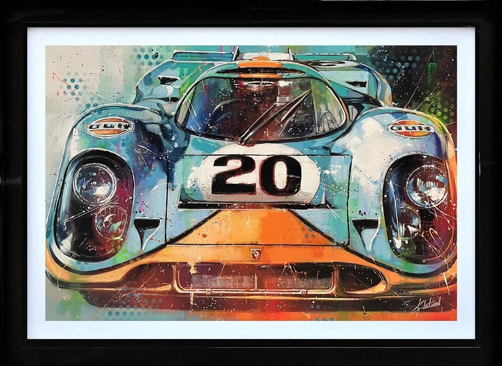 Fleetwood - 'Porche 917' - Framed Original Art