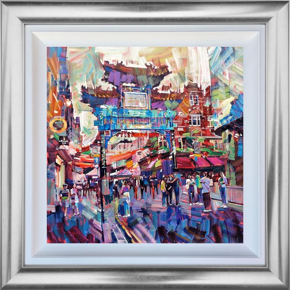 Colin Brown - 'Through The Gates' - Framed Original Art