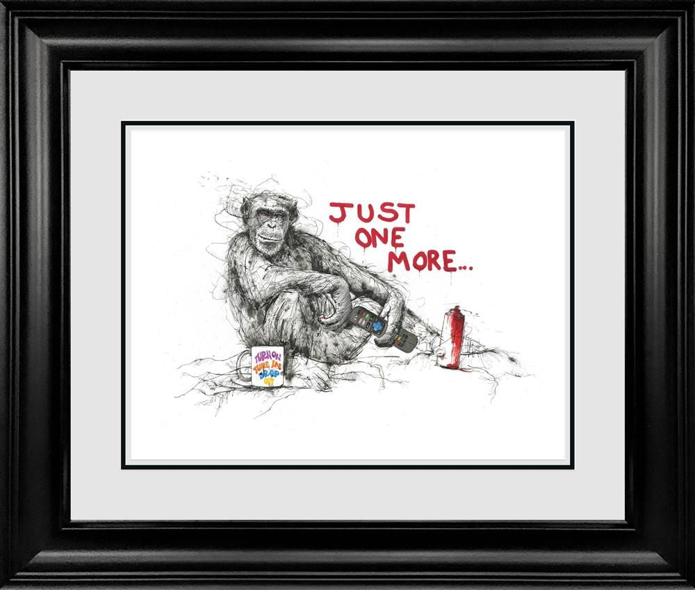 Scott Tetlow - 'Just One More' - Framed Original Art