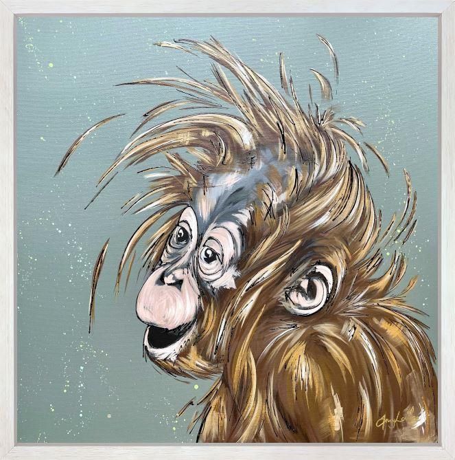 Amy Louise - 'Oscar' - Framed Original Art