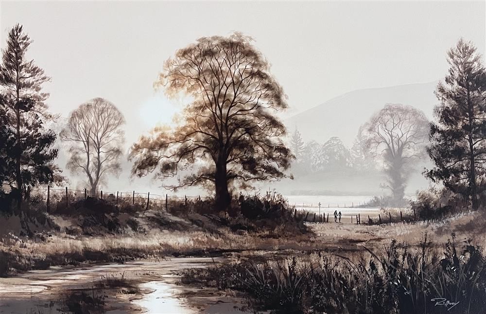 Roffway - 'Nowhere I'd Rather Be' - Framed Original Art