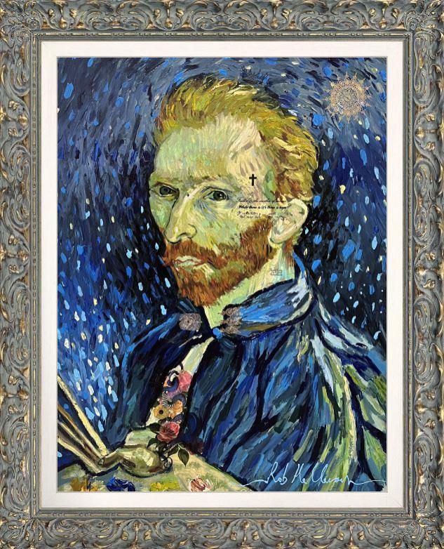 Rob Hefferan- 'Van Gogh Revisited III' - Framed Original Artwork